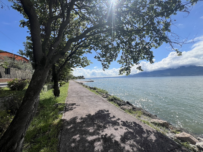 Blick auf den Gardasee