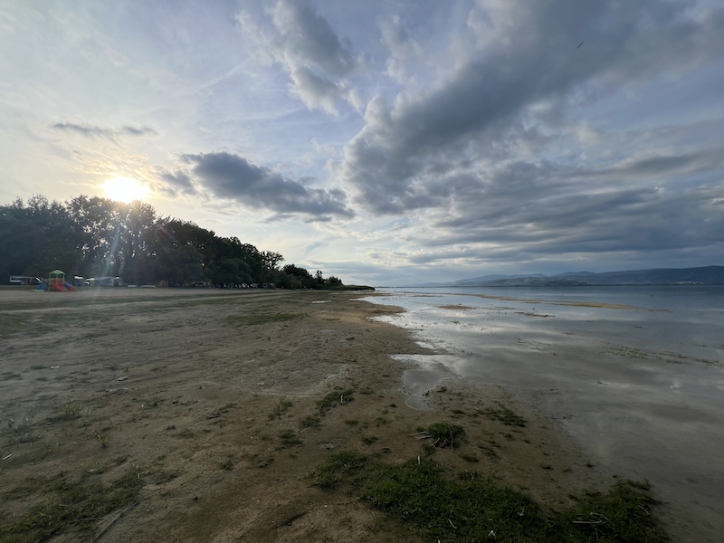 Lago Trasimeno am Abend